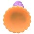 Mystique Einhorn Dildo - 21cm (Lila-Gelb)