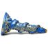 Creature Cocks Kraken - Spiral Oktopus Tentakel Dildo - 21 cm (Gold-Blau)