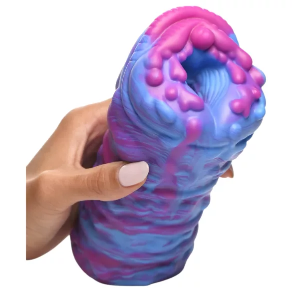 Creature Cocks Cyclone - Silikon Alien Vagina (lila-pink)