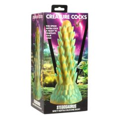   Creature Cocks Stegosaurus - stachlige Silikondildo - 20cm (grün)