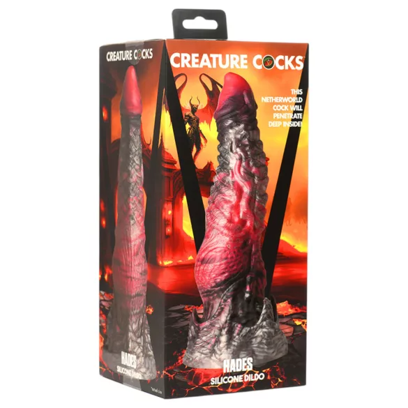 Creature Cocks Hades - Silikon Dildo - M (bunt)