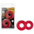 Stay Hard Donuts - Penisring-Set (Rot)