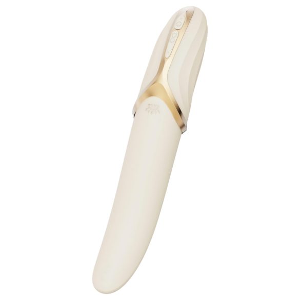 Zalo Eve - Akku-Heizvibrator mit Rotation (Weiß)