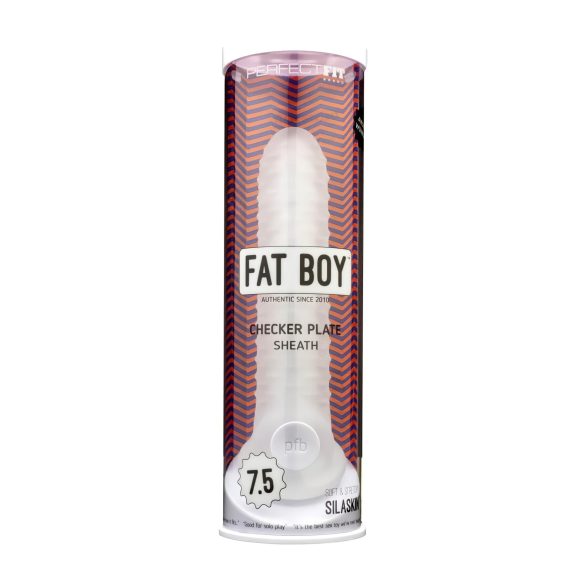 Fat Boy Checker - Penismantel (19cm) - Weiß