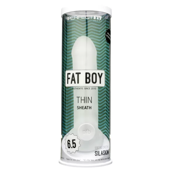 Perfect Fit - Fat Boy Thin - Penismanschette (17 cm, weiß)