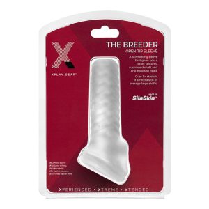 Perfect Fit Breeder - offener Penisüberzug (milchweiß)