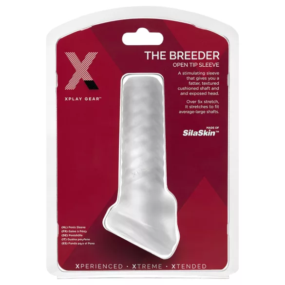 Perfect Fit Breeder - Offener Penismantel (weiß)