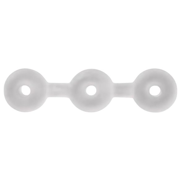 Perfect Fit Triple - Penisring-Trio (weiß)