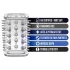 Stay Hard - kleiner stacheliger Penisring (transparent)