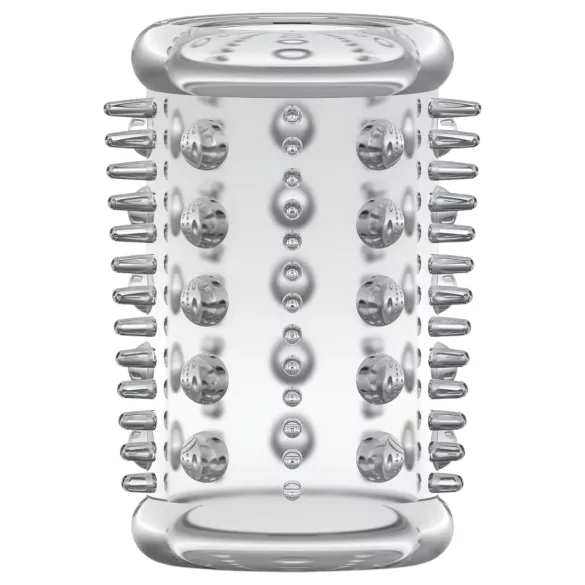 Stay Hard - kleiner stacheliger Penisring (transparent)