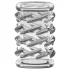 Stay Hard - Penismanschette mit Muster (transparent)