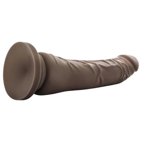 Dr. Skin 8,5 - Saugfuß-Dildo realistisch braun (20,5cm)