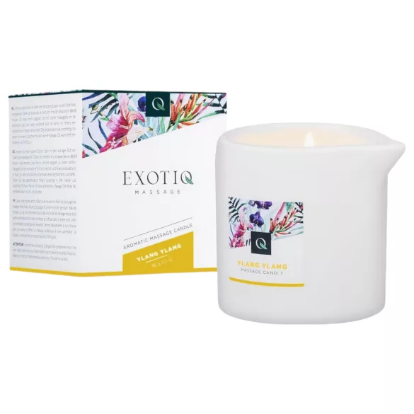 Exotiq - Duftende Massagenkerze - Ylang Ylang (60g)