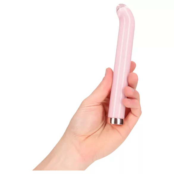 Loveline - G-Punkt Glasvibrator (rosa)