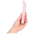 Loveline - G-Punkt Glasvibrator (rosa)