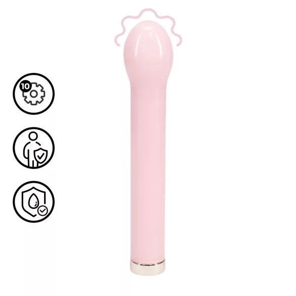 Loveline - Glasvibrator mit kugelförmigem Kopf (rosa)