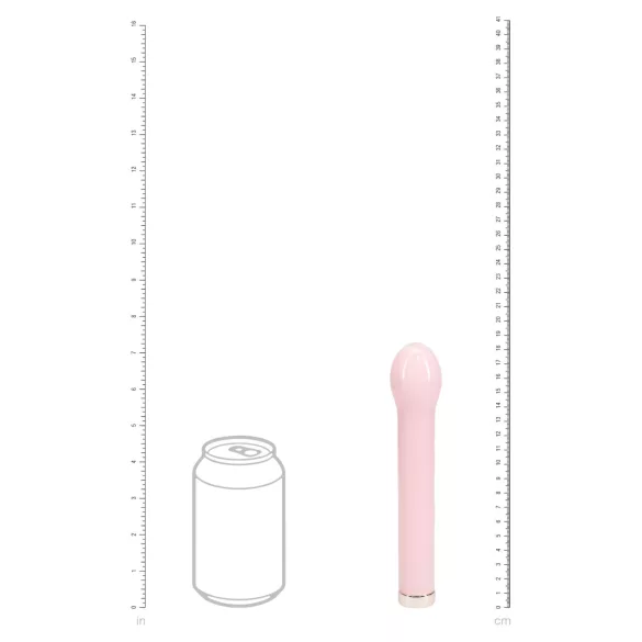 Loveline - Glasvibrator mit kugelförmigem Kopf (rosa)