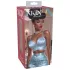 XKIN Beauty Queen Lulu - realistische Kunstvagina-Masturbator (dunkel naturfarben)