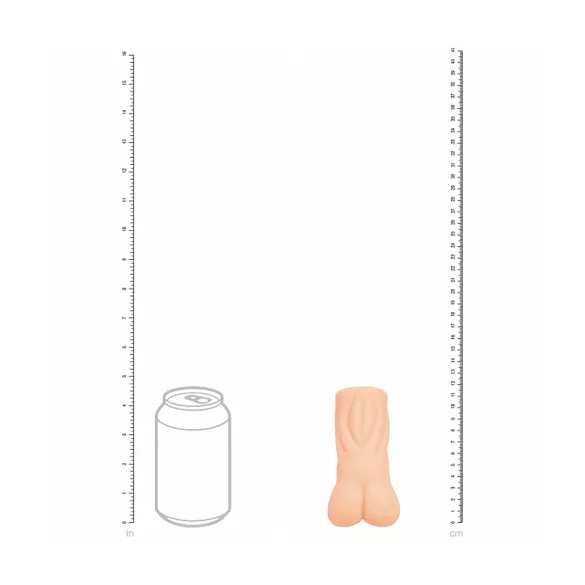 XKIN Tiffany Throatcheck - lebensechter Kunstvagina-Masturbator (naturfarben)