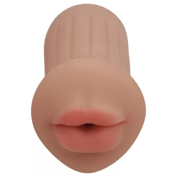 XKIN - künstlicher Mund-Masturbator - S (dunkel natur)