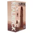 RealRock - realitätsnaher Dildo mit doppelter Dichte (braun) - 15,5 cm