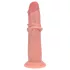 RealRock - realistisch wirkender Dildo mit doppelter Dichte (hautfarben) - 15,5 cm