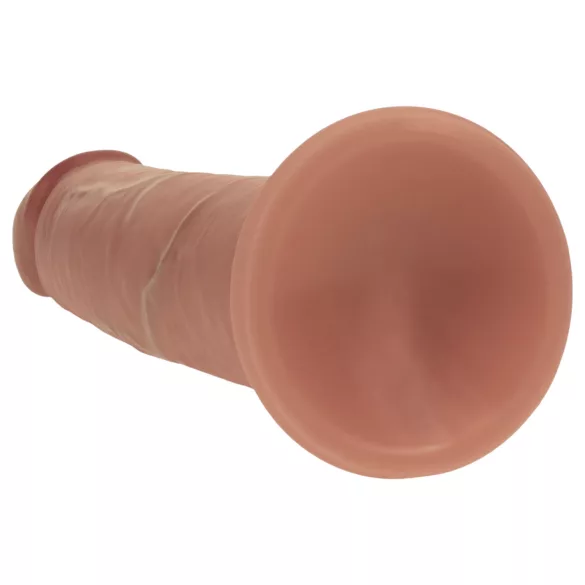 RealRock - Dildo mit doppelter Dichte, naturgetreu (sonnengebräunt) - 15,5 cm