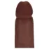 RealRock - naturgetreuer Dildo mit doppelter Dichte (braun) - 18,5 cm