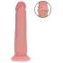 RealRock - realistisch wirkender Dildo mit doppelter Dichte (hautfarben) - 18,5 cm
