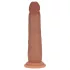 RealRock - realitätsnaher Dildo mit doppelter Dichte (gebräunt) - 18,5 cm