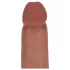 RealRock - realitätsnaher Dildo mit doppelter Dichte (gebräunt) - 18,5 cm