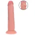 RealRock - realistisch wirkender Dildo mit doppelter Dichte (hautfarben) - 20,5 cm