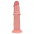 RealRock - realistisch wirkender Dildo mit doppelter Dichte (hautfarben) - 20,5 cm