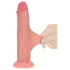 RealRock - realistisch wirkender Dildo mit doppelter Dichte (hautfarben) - 20,5 cm