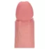 RealRock - realistisch wirkender Dildo mit doppelter Dichte (hautfarben) - 20,5 cm