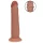 RealRock - naturgetreuer Dildo mit doppelter Dichte (gebräunt) - 20,5 cm