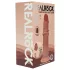 RealRock - naturgetreuer Dildo mit doppelter Dichte (gebräunt) - 20,5 cm