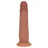 RealRock - naturgetreuer Dildo mit doppelter Dichte (gebräunt) - 20,5 cm