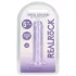 RealRock - naturgetreuer Dildo mit Saugnapf (lila) - 12,7 cm