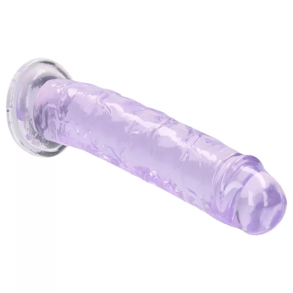 RealRock - naturgetreuer Dildo mit Saugnapf (lila) - 12,7 cm