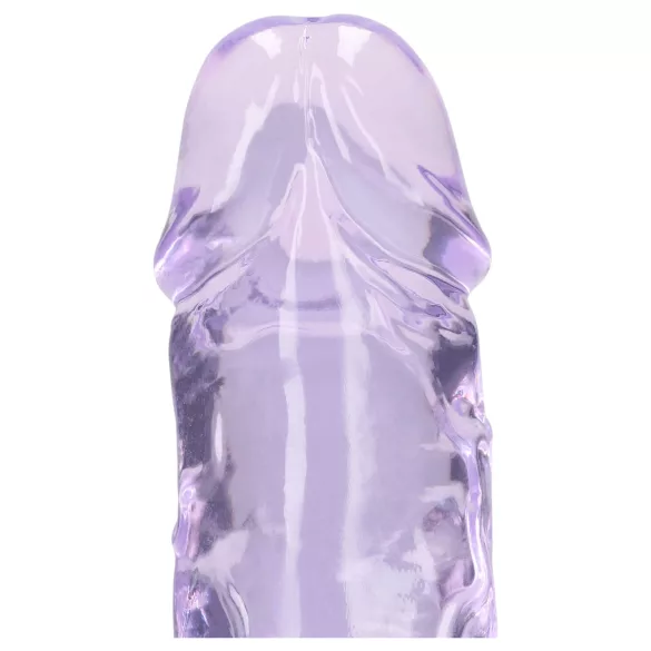 RealRock - naturgetreuer Dildo mit Saugnapf (lila) - 12,7 cm