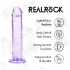 RealRock - naturgetreuer Dildo mit Saugnapf (lila) - 12,7 cm