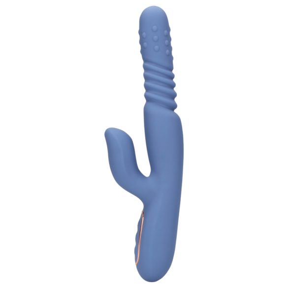 Loveline - Erwärmender Stoß-Vibrator (Blau)