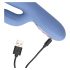 Loveline - Erwärmender Stoß-Vibrator (Blau)