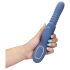 Loveline - Erwärmender Stoß-Vibrator (Blau)