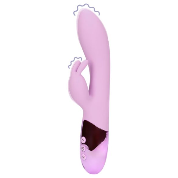 Loveline - Wiederaufladbarer Rabbit-Vibrator mit Klitorisarm (Pink)