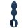 Loveline - Analdildo mit Fingerring - Klein (Blau)