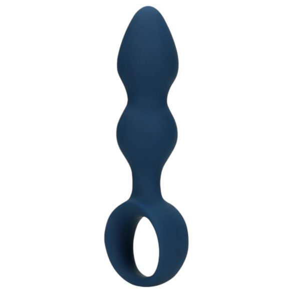 Loveline - Analdildo mit Fingerring - Klein (Blau)