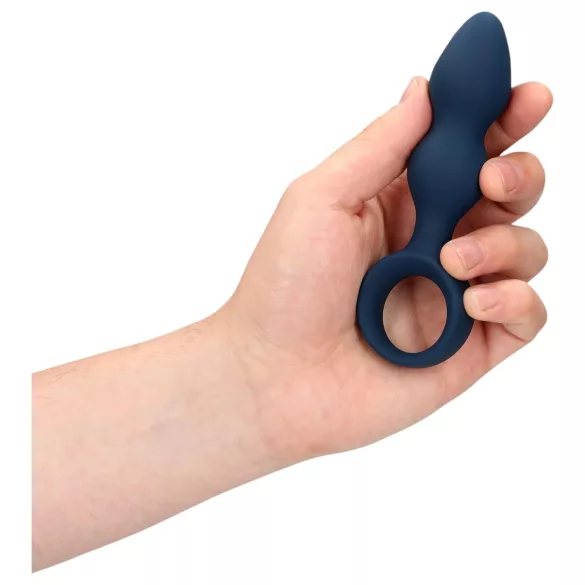 Loveline - Analplug mit Griff - klein (blau)