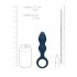 Loveline - Ring-Analplug - Groß (Blau)